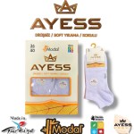 Носки AYESS Socks 6 пар белый 36-40
