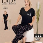 Комплект LADY HOME черный, XL