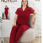 Комплект Noya Lux красный, бордовый, 2XL